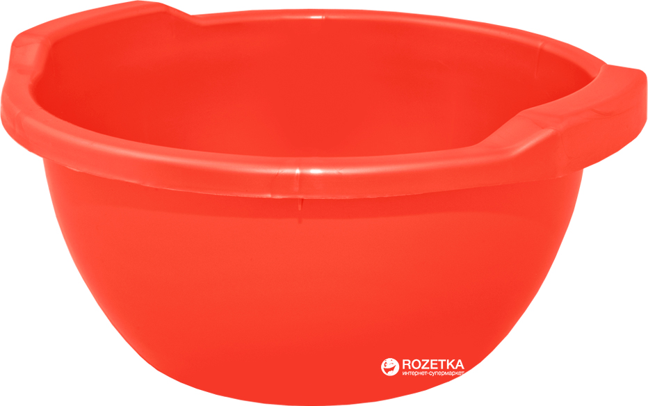 Таз АЛЕАНА круглий 24 л (121055-черв)